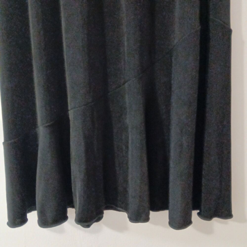 QVC Citiknits Women's Black Sleeveless Cowlneck 2-Piece Travel Skirt Set Small - Picture 11 of 12